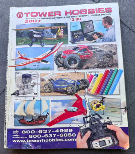 2007 tower hobbies - tower, catalog