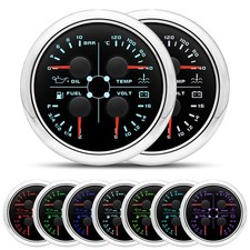 85mm 4In 1 Gauge Oil Pressure