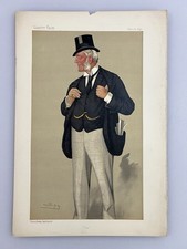 Vanity Fair Spy Print, Albert Deacon, Tea Merchant, 1890