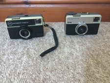 Kodak 55X Instamatic Compact 35mm Film Camera + Instamatic 33 - good condition