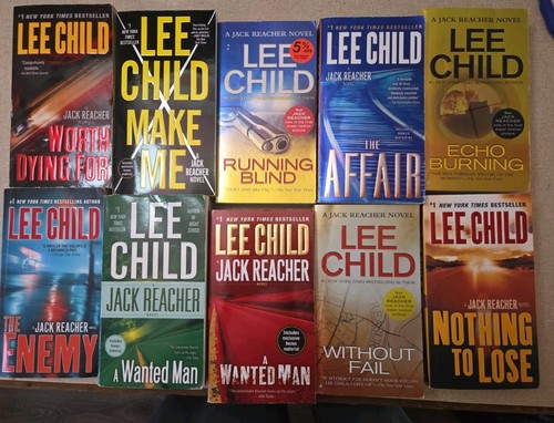 Lot jack reacher series - 10,