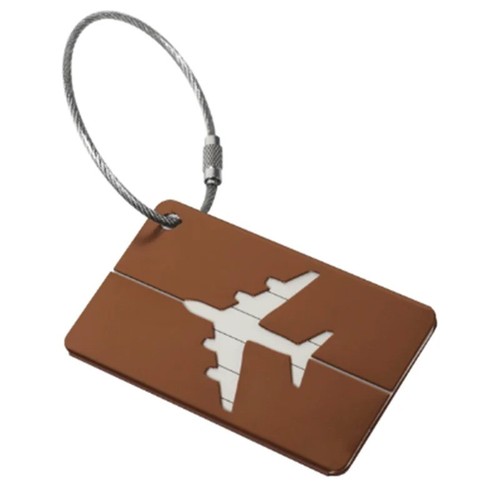 Aluminium luggage tags travel - luggage,