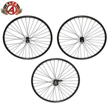 ALTA F&R 700C FRONT, COASTER, OR FREEWHEEL FIXIE RIM 36 SPOKE 14G 3/8 AXLE BLACK