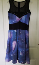 CUPCAKE CULT  'SPACE'  DRESS - SIZE SMALL (10) - VERY GOOD CONDITION