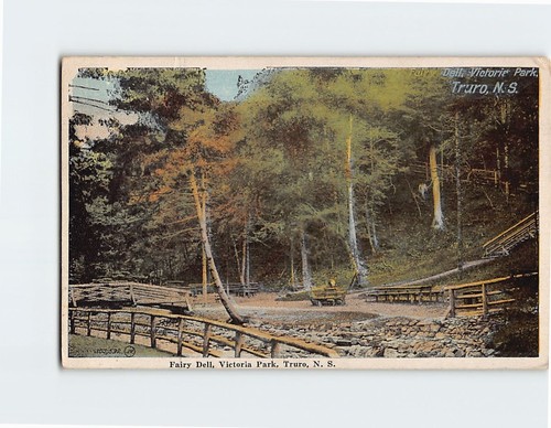 Postcard fairy dell victoria - postcard,