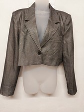 Ladies Cropped Jacket Size 14