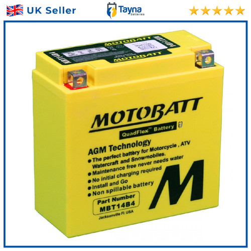 Mbt14b4 motobatt quadflex agm - motobatt,
