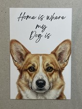 Corgi Dog Breed Art Print