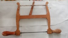 Vintage Beechwood Frame saw in good order. approx 11 TPI