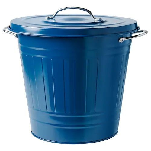 Ikea knodd 16l blue metal - knodd,