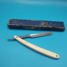Sculptor Solingen Germany Cut Throat Razor Rodgers bettertons barber vintage 