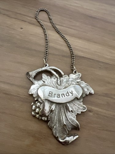 Vintage silver plate brandy - vintage,