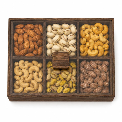 Wooden tea snack - wooden,