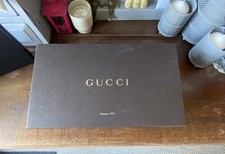 Gucci Brown Shoe Box, Empty 