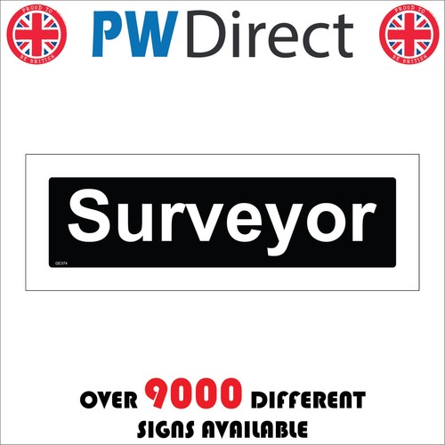 Sign surveyor construction - sign,