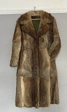  Vintage rabbit Fur Coat