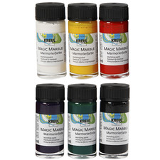 Set of 6 Marbling Inks for