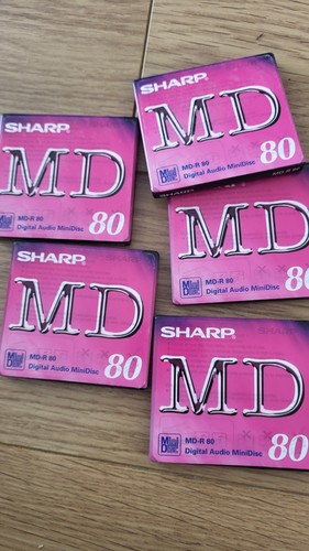Sharp mini discs - sharp,