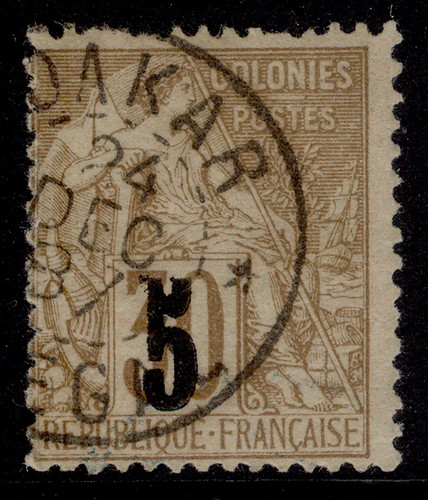 Senegal 1887 30 brown - 1887,