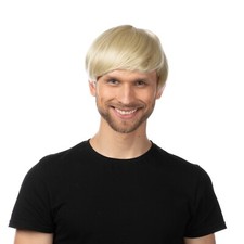 Mens Wig Hair Short Natural