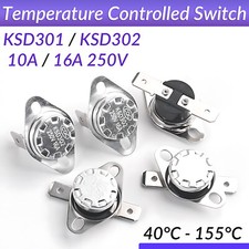 KSD301 KSD302 10A 16A NO/NC