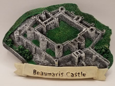 Fridge Magnet Beaumaris Castle Anglesey 3D Shaped