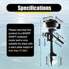 HANGKAI 4HP 4Stroke Outboard