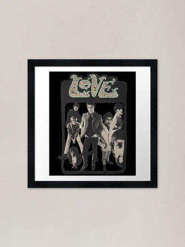 Arthur lee and - love, framed