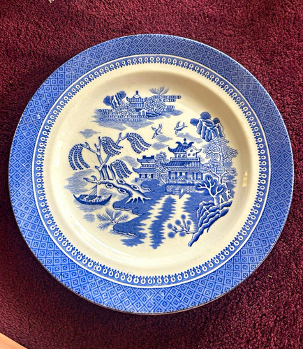 Cauldon blue white willow - cauldon, blue/white