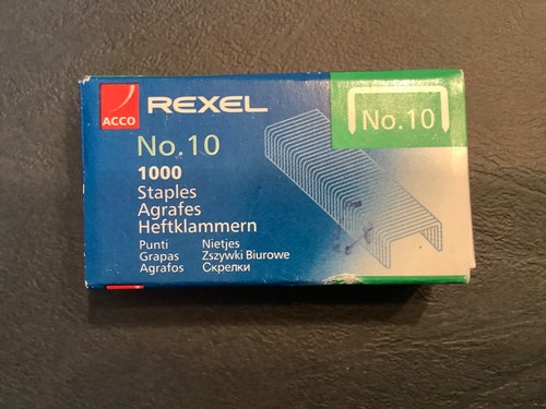 Rexel no10 staples for - rexel,