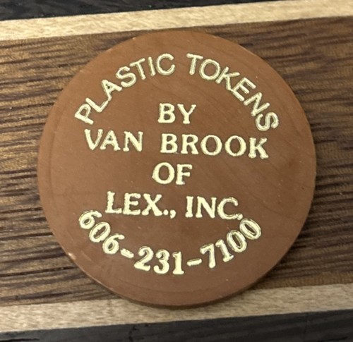 Plastic tokens van broook - plastic, by
