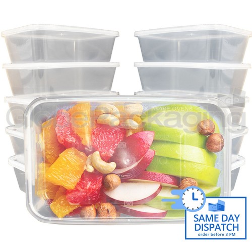 Clear plastic reusable - clear,