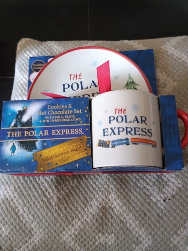 Polar express christmas plate - express,