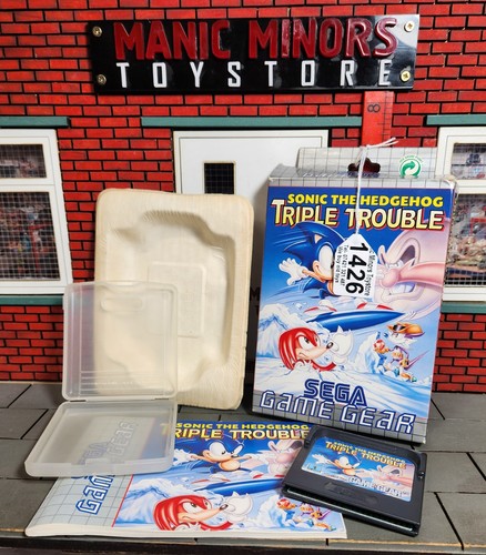 Sega game gear console - gear,