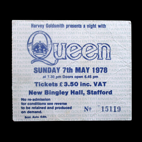 Queen 1978 new bingley - bingley, hall