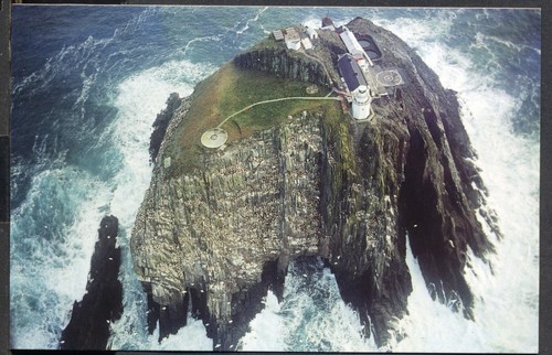 Modern postcard bull rock - modern, postcard: