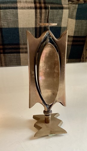 Modernist brutalist bronze - brutalist,