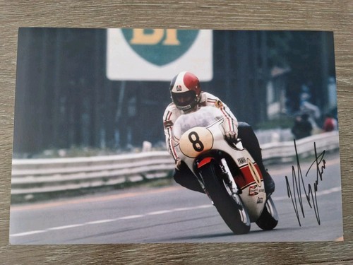 Giacomo agostini signed - giacomo, 12x8