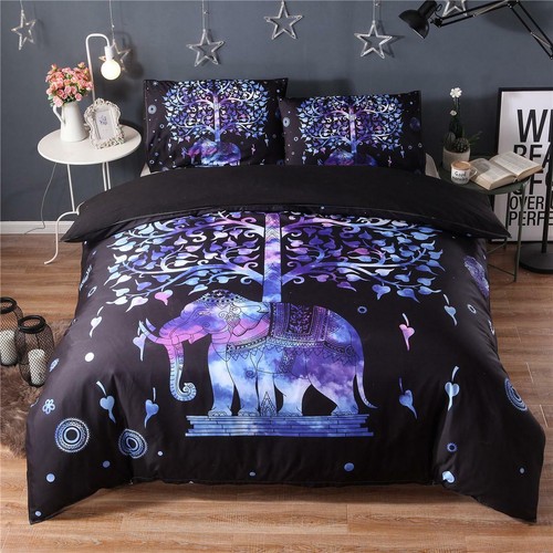 Elephant pattern duvet cover - pattern,