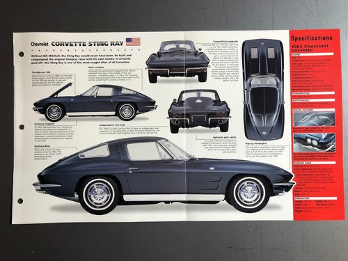 1963 chevrolet corvette sting - 1963,