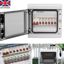 8 Way Consumer Unit Fuse Box 8