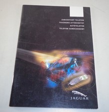 Operating Instructions Car Phone Jaguar Installed XK8 XKR S-Type Etc 2004