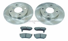 REAR 2 BRAKE DISCS AND PADS