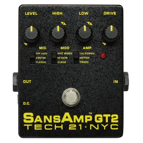 Tech21 sansamp gt2 - gt2, guitar