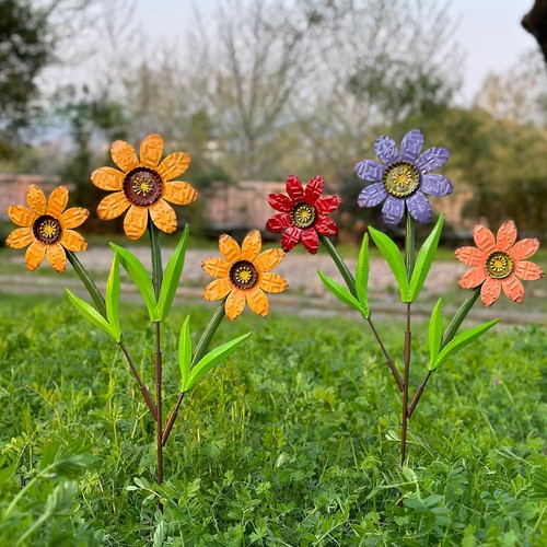 Metal flowers for - for, 2