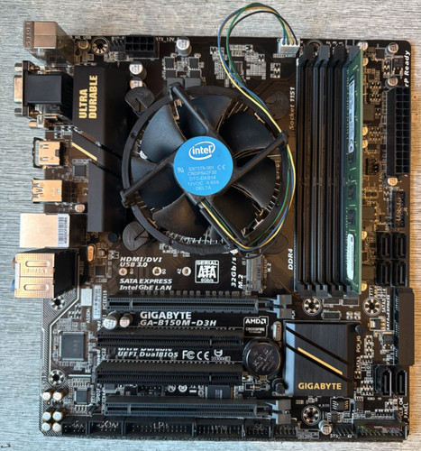 Gigabyte b150m d3h - gigabyte, ga-b150m-d3h