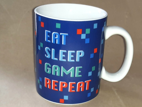Gamer mug eat sleep game - gamer,
