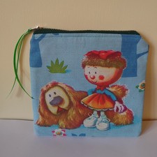 HANDMADE ZIPPED COIN PURSE