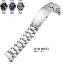 Stainless Steel Watchbands For Omega 007 Seamaster 300 Planet Ocean Speedmaster