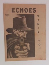 ECHOES PULP FANZINE #1 AUG